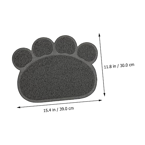 Milisten 2 Stück rutschfeste Futtermatte aus Lebensmittelechtem PVC Weiche Napfunterlage für Katzen und Hunde Schmutzabweisend Elastisch Pflegeleicht für Sauberes Füttern und Milisten 2 Stück rutschfeste Futtermatte aus Lebensmittelechtem PVC Weiche Napfunterlage für Katzen und Hunde Schmutzabweisend Elastisch Pflegeleicht für Sauberes Füttern und von Milisten