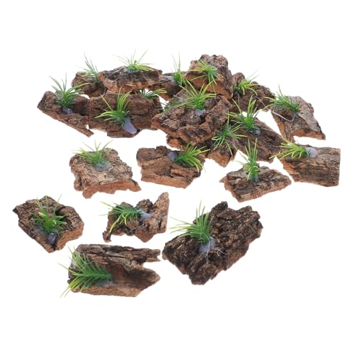 Milisten 20 Stück Teiliges Natürliche Korkrinde für Reptilien-Terrarium Chemiefreies Langlebiges Terrarium-Accessoire Vielseitiges Baumrinden-dekor als Versteck und Hintergrund für Milisten 20 Stück Teiliges Natürliche Korkrinde für Reptilien-Terrarium Chemiefreies Langlebiges Terrarium-Accessoire Vielseitiges Baumrinden-dekor als Versteck und Hintergrund für von Milisten