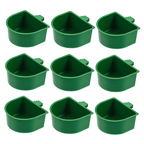 Milisten 20Er-Box Vogelfutterbox Wellensittich Essen Vogelfutterstation Kolibri-Futterstation Vogelfutterständer Futterspender Vogelhaus Vogelfütterungsgerät Vogelfutterhalter Plastik Green Milisten 20Er-Box Vogelfutterbox Wellensittich Essen Vogelfutterstation Kolibri-Futterstation Vogelfutterständer Futterspender Vogelhaus Vogelfütterungsgerät Vogelfutterhalter Plastik Green von Milisten