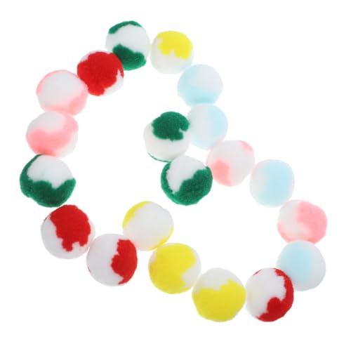 Milisten 20stücke Katzenball Spielzeug Aus Buntem Plüsch Fuzzy Bälle Für Kätzchen Interaktive Indoor Katzenunterhaltung Für Spiel Und Training Milisten 20stücke Katzenball Spielzeug Aus Buntem Plüsch Fuzzy Bälle Für Kätzchen Interaktive Indoor Katzenunterhaltung Für Spiel Und Training von Milisten
