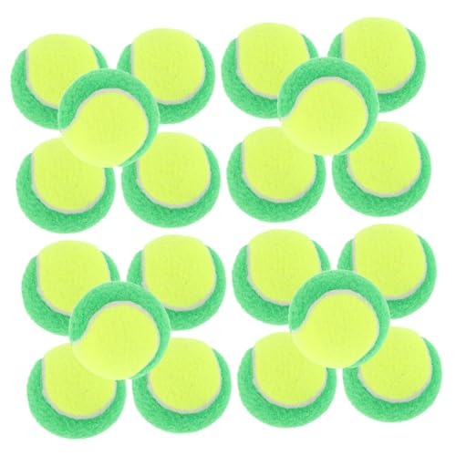Milisten 20stücke Gummi Tennisbälle Für Anfänger Trainingsbälle Für Hunde Interaktive Spielzeuge Und Fotorequisiten Für Haustiere Bouncy Dog Toys Für Hundesport Und Übungen von Milisten
