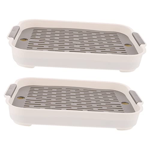 Milisten 2Er-Box Kaninchentoilette tragbares Töpfchen Heu coop Tiere Hamster klo kaninchenklo Meerschweinchenstreu Hamster Töpfchen Frettchen abnehmbares Töpfchen pp Weiß Milisten 2Er-Box Kaninchentoilette tragbares Töpfchen Heu coop Tiere Hamster klo kaninchenklo Meerschweinchenstreu Hamster Töpfchen Frettchen abnehmbares Töpfchen pp Weiß von Milisten