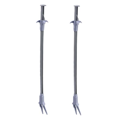Milisten Pinzetten-Set Für Wasserpflanzen Clips 50 cm Griff Für Einfache Reinigung Und Fütterung in Aquarien von Milisten