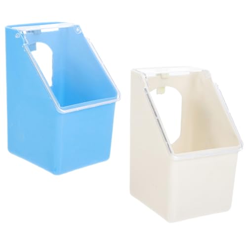 Milisten 2St Futterbox für Tauben Getränk Lebensmittelbehälter zum Aufhängen Trinker Käfige Essen Haustier spülbecken wasserspender hängendes Vogelhäuschen Futterbehälter für Tauben Plastik Milisten 2St Futterbox für Tauben Getränk Lebensmittelbehälter zum Aufhängen Trinker Käfige Essen Haustier spülbecken wasserspender hängendes Vogelhäuschen Futterbehälter für Tauben Plastik von Milisten