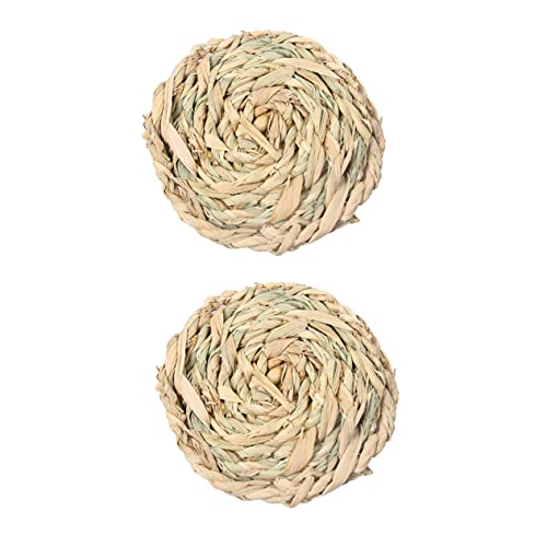 Milisten 2St Hamster Strohmatte Animal Polster pet Supplies Nature Grasbeet für Hamster Haustier bettwäsche sommerbettwäsche pflanzengewebte Matten Eidechsenmatte Weben Cooles Pad Spielzeug Milisten 2St Hamster Strohmatte Animal Polster pet Supplies Nature Grasbeet für Hamster Haustier bettwäsche sommerbettwäsche pflanzengewebte Matten Eidechsenmatte Weben Cooles Pad Spielzeug von Milisten