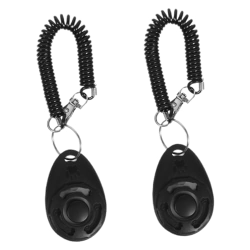 Milisten 2St Klicker für Haustiertraining Hundetrainingszubehör Haustierklicker Clicker-Tool für das Haustiertraining Clicker für Hundetraining Clicker-Tool für Haustiere Abs Black Milisten 2St Klicker für Haustiertraining Hundetrainingszubehör Haustierklicker Clicker-Tool für das Haustiertraining Clicker für Hundetraining Clicker-Tool für Haustiere Abs Black von Milisten