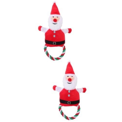 Milisten 2St Plüsch Hundespielzeug weihnachtsmann hundespielzeug Weihnachtsspielzeug für Hunde Plüschtiere für Welpen Weihnachten quietschendes Hundespielzeug Tierspielzeug Kauspielzeug Milisten 2St Plüsch Hundespielzeug weihnachtsmann hundespielzeug Weihnachtsspielzeug für Hunde Plüschtiere für Welpen Weihnachten quietschendes Hundespielzeug Tierspielzeug Kauspielzeug von Milisten