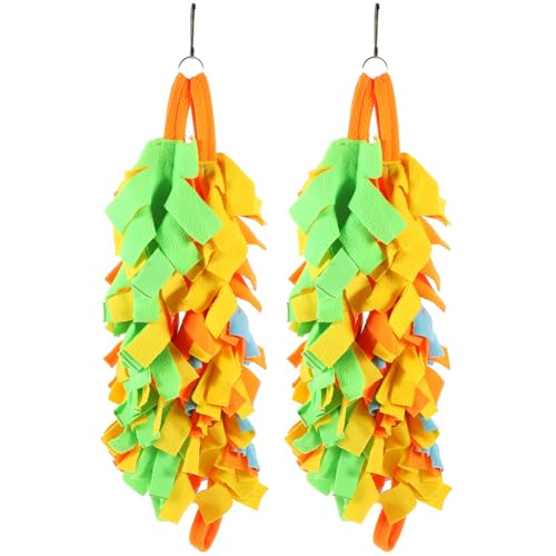 Milisten Hängendes Vogel-backenzahnspielzeug - 2 Stück Papageien-kauspielzeug Vogelkäfig-Spielzeug Haustier-nagespielzeug Aus Material Milisten Hängendes Vogel-backenzahnspielzeug - 2 Stück Papageien-kauspielzeug Vogelkäfig-Spielzeug Haustier-nagespielzeug Aus Material von Milisten