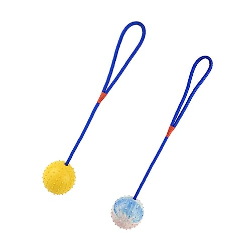 Milisten 2St Spielzeugball für Haustiere kauspielzeug welpe Dog chew Toy hundspielzeug Zahnreinigung Zahnen am Seil Spielzeuge zahnspielzeug für Hunde Zahnputzball für Hunde kauen Hundebiss Milisten 2St Spielzeugball für Haustiere kauspielzeug welpe Dog chew Toy hundspielzeug Zahnreinigung Zahnen am Seil Spielzeuge zahnspielzeug für Hunde Zahnputzball für Hunde kauen Hundebiss von Milisten