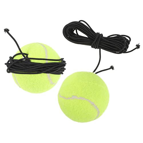 Milisten Tragbares Tennisbälle-Set 2-teilig Hunde-trainingsseil für Tennistraining und Milisten Tragbares Tennisbälle-Set 2-teilig Hunde-trainingsseil für Tennistraining und von Milisten