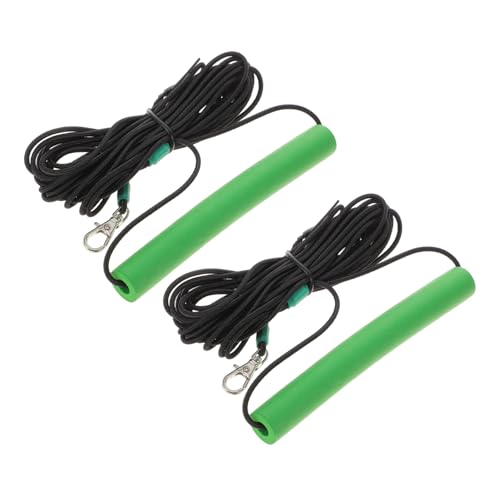 Milisten Papagei Vogel Zugseil 2 Pcs Grün Tragbare Papagei Leine Für Outdoor-aktivitäten von Milisten