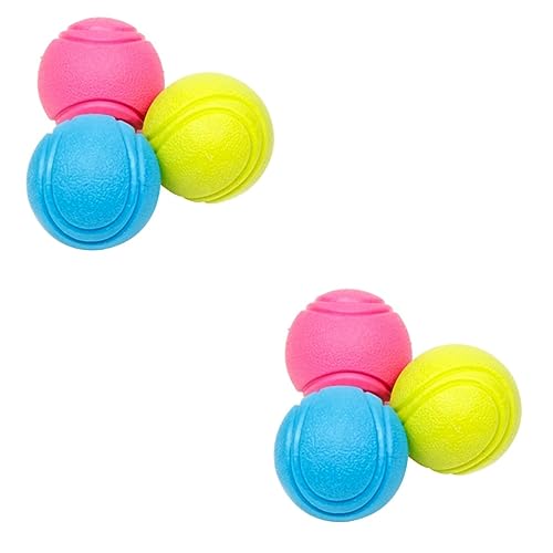 Milisten 2St kaubälle für Hunde mittelgroßes Hundespielzeug Kauspielzeug jugueten interaktives Spielzeug knete Spielzeug Dog Toy Klangknoten Haustierspielzeug Haustier-Tennisball zum Kauen Milisten 2St kaubälle für Hunde mittelgroßes Hundespielzeug Kauspielzeug jugueten interaktives Spielzeug knete Spielzeug Dog Toy Klangknoten Haustierspielzeug Haustier-Tennisball zum Kauen von Milisten