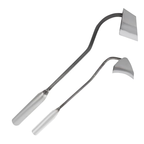 Milisten 2St kleine Hacke Dual Rasen Rechen Gras Vor gartenwerkzeuge Garten wergzeug Garten Accessoires Pflanzen Pflege Gardening Handhacken für den Garten Gartenhandwerkzeuge Stahl Silver Milisten 2St kleine Hacke Dual Rasen Rechen Gras Vor gartenwerkzeuge Garten wergzeug Garten Accessoires Pflanzen Pflege Gardening Handhacken für den Garten Gartenhandwerkzeuge Stahl Silver von Milisten