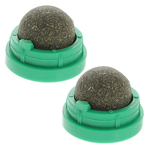 Milisten 2Stücke Drehbarer Katzenminze Ball Natürliche Katzensnacks aus Actinidia Polygama Verdauungshilfen für Katzen zur Zahnpflege Zufällige Farbe Milisten 2Stücke Drehbarer Katzenminze Ball Natürliche Katzensnacks aus Actinidia Polygama Verdauungshilfen für Katzen zur Zahnpflege Zufällige Farbe von Milisten