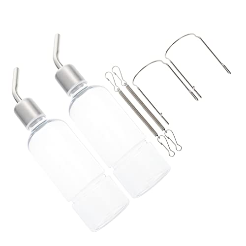Milisten 2Stücke Hängende Wasserspender für Kaninchen und Meerschweinchen und Trinkflasche Installieren Transparentes Design zur Überwachung Milisten 2Stücke Hängende Wasserspender für Kaninchen und Meerschweinchen und Trinkflasche Installieren Transparentes Design zur Überwachung von Milisten