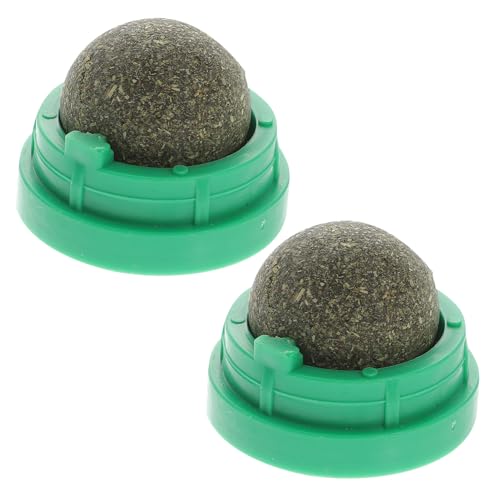 Milisten 2Stücke Katzenminze Ball Drehbar Natürliche Verdauungshilfe für Katzen Katzensnacks aus Actinidia Polygama Süßigkeiten für Katzen Heimtierbedarf Zufälliger Farbe Milisten 2Stücke Katzenminze Ball Drehbar Natürliche Verdauungshilfe für Katzen Katzensnacks aus Actinidia Polygama Süßigkeiten für Katzen Heimtierbedarf Zufälliger Farbe von Milisten