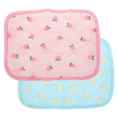 Milisten 2Stücke Kühlmatte für Kleintiere Selbstkühlende Matte für Hamster und Meerschweinchen Langlebig und Waschbar Perfekter Schlaf und Spielplatz Milisten 2Stücke Kühlmatte für Kleintiere Selbstkühlende Matte für Hamster und Meerschweinchen Langlebig und Waschbar Perfekter Schlaf und Spielplatz von Milisten