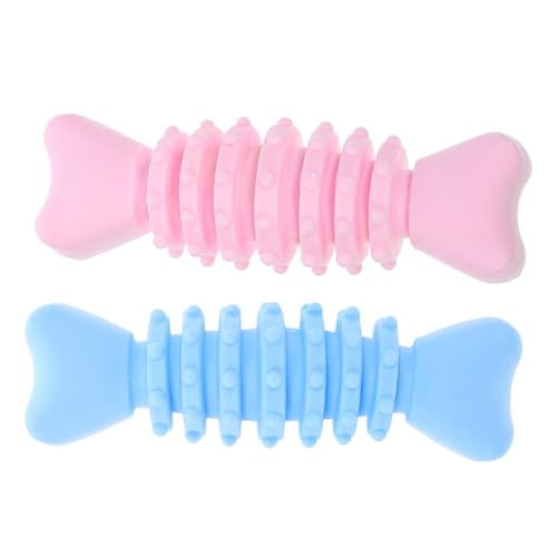 Milisten Kauspielzeug Für Hunde Kauknochen Kauen Hundespielzeug Set Hundespielzeug Knochenform Interaktives Kauteil Für Welpen Molarspielzeug Für Kleine Hunde Material Bunt Pink + Milisten Kauspielzeug Für Hunde Kauknochen Kauen Hundespielzeug Set Hundespielzeug Knochenform Interaktives Kauteil Für Welpen Molarspielzeug Für Kleine Hunde Material Bunt Pink + von Milisten