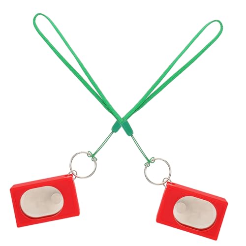 Milisten 2st Haustier-clicker Haustier-klicker Welpenklicker Hundetrainingsgeräte Clicker Zum Katzentraining Rindenklicker Clicker-welpen Trainieren Cat Press Clicker Tierklicker Rot Patch Milisten 2st Haustier-clicker Haustier-klicker Welpenklicker Hundetrainingsgeräte Clicker Zum Katzentraining Rindenklicker Clicker-welpen Trainieren Cat Press Clicker Tierklicker Rot Patch von Milisten