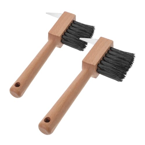 Milisten 2st Hufeisenhakenbürste Haken Mit Fragezeichen Sojamilch Maschinenreinigungsbürste Revers Broschen Schal-Clip-brosche Clip-broschen Haken Für Haustiere Hufeisenschere Holz Beige Milisten 2st Hufeisenhakenbürste Haken Mit Fragezeichen Sojamilch Maschinenreinigungsbürste Revers Broschen Schal-Clip-brosche Clip-broschen Haken Für Haustiere Hufeisenschere Holz Beige von Milisten