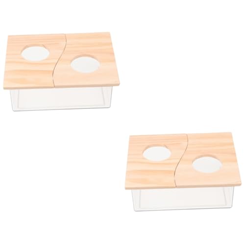 Milisten 2st Sandbad Für Hamster Hamsterhaus Hamster Sandbad Becken Hamsterröhren Spritzwassergeschütztes Duschbecken Hamsterversteck Hamstertoilette Sandbecken Für Haustiere Hölzern Milisten 2st Sandbad Für Hamster Hamsterhaus Hamster Sandbad Becken Hamsterröhren Spritzwassergeschütztes Duschbecken Hamsterversteck Hamstertoilette Sandbecken Für Haustiere Hölzern von Milisten