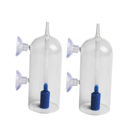 Milisten -luftpumpe Für Aquarien 2 Stück Glas Gelöster Werkzeug Für Garnelen Und Fische Tiersauerstoff Milisten -luftpumpe Für Aquarien 2 Stück Glas Gelöster Werkzeug Für Garnelen Und Fische Tiersauerstoff von Milisten