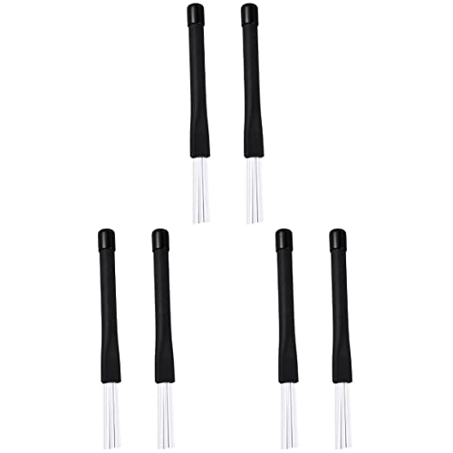 Milisten 3 Paar Trommelbürsten, einziehbares Set, Rock Jazz Zubehör, Drumssticks Weiß für Nylon-Drumsticks und Teleskopdraht Milisten 3 Paar Trommelbürsten, einziehbares Set, Rock Jazz Zubehör, Drumssticks Weiß für Nylon-Drumsticks und Teleskopdraht von Milisten