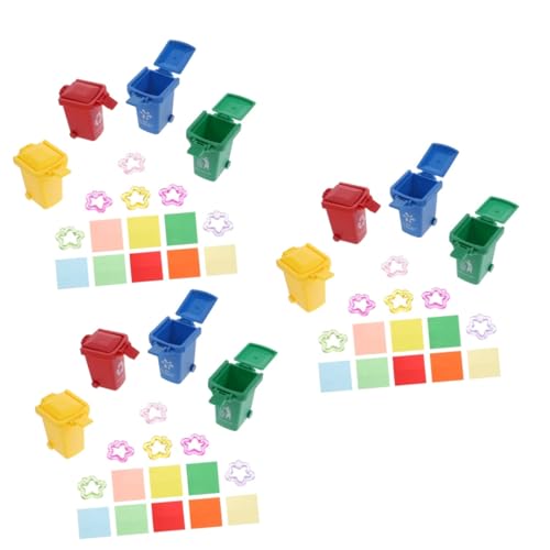 Milisten 3 Sätze Papagei Lernspielzeug Mini-mülltonne Am Straßenrand Vogel-intelligenzspielzeug Spielzeuge Papagei-Zug-stütze Miniatur-mülleimer-Spielzeug Vogel-Trick Vogelspielzeug Abs Milisten 3 Sätze Papagei Lernspielzeug Mini-mülltonne Am Straßenrand Vogel-intelligenzspielzeug Spielzeuge Papagei-Zug-stütze Miniatur-mülleimer-Spielzeug Vogel-Trick Vogelspielzeug Abs von Milisten