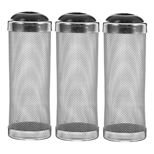 Milisten 3 Stück Edelstahl Aquarium Filter Schutznetz Innendurchmesser Filtersieb für Aquarien Wasserfilter Schutz Abdeckung für Süß Salzwasserfische Milisten 3 Stück Edelstahl Aquarium Filter Schutznetz Innendurchmesser Filtersieb für Aquarien Wasserfilter Schutz Abdeckung für Süß Salzwasserfische von Milisten