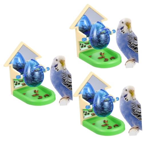 Milisten 3 Stück Vogel-papageienspielzeug Futtertrainingsspielzeug Vogelfutter-leckspielzeug Heimtierbedarf Robustes Material Lustiges Spielzeug Übungsspielzeug Für Papageien Milisten 3 Stück Vogel-papageienspielzeug Futtertrainingsspielzeug Vogelfutter-leckspielzeug Heimtierbedarf Robustes Material Lustiges Spielzeug Übungsspielzeug Für Papageien von Milisten