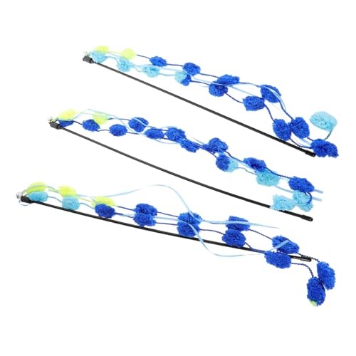 Milisten 3stücke Interaktive Katzenangel Spielzeug Bunte Katzenminze Teaser Sticks Für Drinnen Fördert Aktive Spiele Und Stärkt Die Bindung Zwischen Katze Und Milisten 3stücke Interaktive Katzenangel Spielzeug Bunte Katzenminze Teaser Sticks Für Drinnen Fördert Aktive Spiele Und Stärkt Die Bindung Zwischen Katze Und von Milisten
