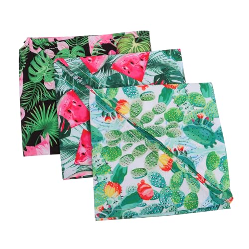Milisten 3 Stück Teiliges Dekoratives Haustier Bib Fröhlichem Flamingo Design Atmungsaktive und Strapazierfähige Halstücher für Hunde und Katzen für Partys und Fotografie von Milisten