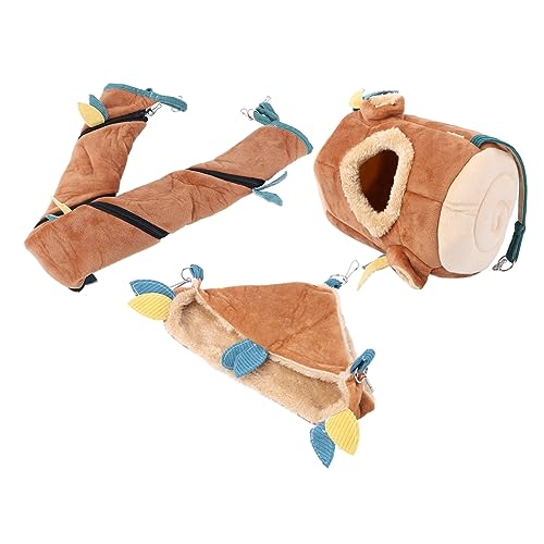 Milisten 3 Stück Teiliges Hamsterhängematten Spielzeugset aus Plüsch Natürliches Käfigzubehör für Kleine Haustiere Fördert Klettern Bewegung und Spaß für Hamster Meerschweinchen Rennmäuse Milisten 3 Stück Teiliges Hamsterhängematten Spielzeugset aus Plüsch Natürliches Käfigzubehör für Kleine Haustiere Fördert Klettern Bewegung und Spaß für Hamster Meerschweinchen Rennmäuse von Milisten