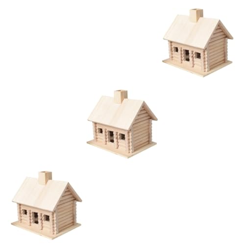 Milisten 3 Stück Vogelhütte Bett Holz Vogelnest Vogelnest Vogelhaus Outdoor Vögel Zubehör Milisten 3 Stück Vogelhütte Bett Holz Vogelnest Vogelnest Vogelhaus Outdoor Vögel Zubehör von Milisten