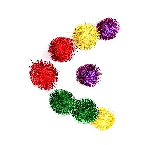 Milisten 30Stücke Bunte Mini Lametta Bälle für Katzen Durchmesser Interaktives Farbenfrohe Beschäftigung für Ihre Katze für Spiel und Training Milisten 30Stücke Bunte Mini Lametta Bälle für Katzen Durchmesser Interaktives Farbenfrohe Beschäftigung für Ihre Katze für Spiel und Training von Milisten