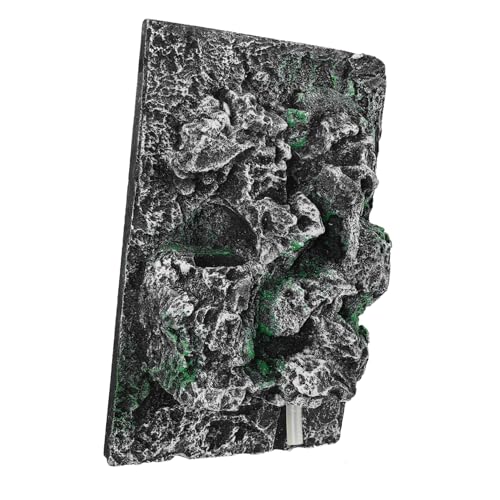 Milisten Reptilien-Terrarium Hintergrund Pu Dekorationsplatte Für Aquarien Einfache Montage Pflege Vielseitig Für Schlangen Schildkröten Geckos Und Fische von Milisten