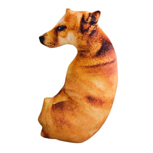 Milisten 3D Simuliertes Hundekissen Kissen für Couch werfen Wurfskissen des Hundes 3D realistischer Hund Kissen für Hund Kissen in Hundeform Hundeplüschtiere PP Baumwolle Milisten 3D Simuliertes Hundekissen Kissen für Couch werfen Wurfskissen des Hundes 3D realistischer Hund Kissen für Hund Kissen in Hundeform Hundeplüschtiere PP Baumwolle von Milisten