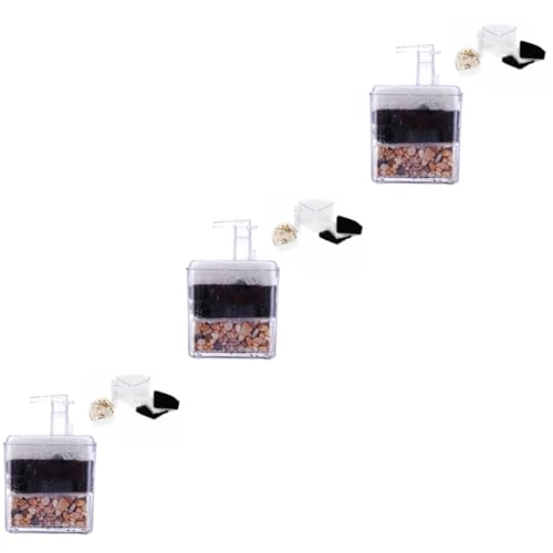Milisten 3St Aquarienfilter sauerstoffpumpe aquaristik zubehör Garnelenbecken Autodachtasche Fisch Mini-Aquariumfilter Luftfilter Eckaquarium Eckfilter für Aquarien runden Abschirmkasten Milisten 3St Aquarienfilter sauerstoffpumpe aquaristik zubehör Garnelenbecken Autodachtasche Fisch Mini-Aquariumfilter Luftfilter Eckaquarium Eckfilter für Aquarien runden Abschirmkasten von Milisten