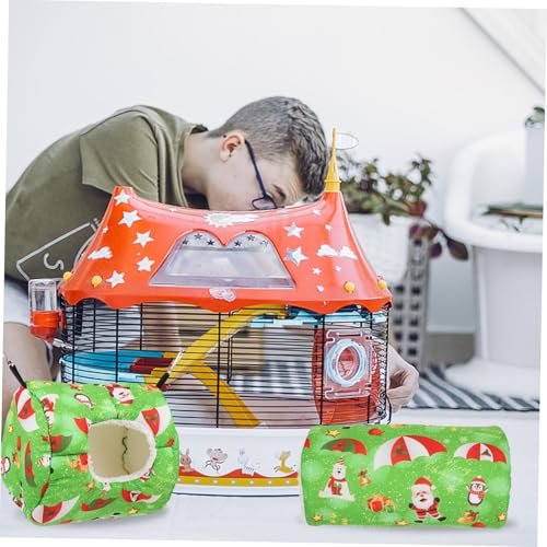 Milisten 3stücke Teiliges Hamster Nest Aus Warmem Material Hängendes Schlafhaus Für Kleine Haustiere Für Winter Und Gemütliche Nächte Geeignet Für Hamster Mäuse Und Eichhörnchen von Milisten