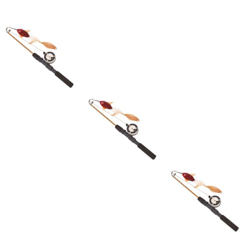 Milisten 3 Stücke Lustige Katze Teaser Spielzeug Rc Katze Angeln Spielzeug Katze Necken Stick Heimtierbedarf Katze Teaser Für Aktive Spielen Milisten 3 Stücke Lustige Katze Teaser Spielzeug Rc Katze Angeln Spielzeug Katze Necken Stick Heimtierbedarf Katze Teaser Für Aktive Spielen von Milisten