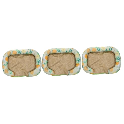 Milisten 3St Katzenbettmatte Coole Haustierunterlage Hund Coole Matte Hund kühlmatte katzenbettchen katzenkissen Katzenhütte Hundebetten Schlafunterlage dekoratives hundebett Rattan-Matte Milisten 3St Katzenbettmatte Coole Haustierunterlage Hund Coole Matte Hund kühlmatte katzenbettchen katzenkissen Katzenhütte Hundebetten Schlafunterlage dekoratives hundebett Rattan-Matte von Milisten