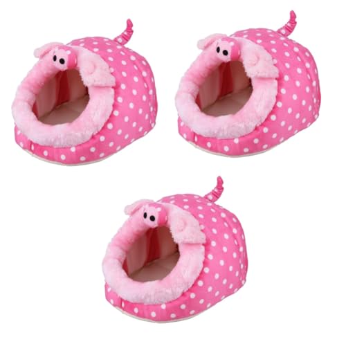 Milisten 3 Stücke Mini Bett Weiche Warme Nest Bett Für Hamster Eichhörnchen Ratten Pet Träger Bett Couch Auto Reise Design Milisten 3 Stücke Mini Bett Weiche Warme Nest Bett Für Hamster Eichhörnchen Ratten Pet Träger Bett Couch Auto Reise Design von Milisten