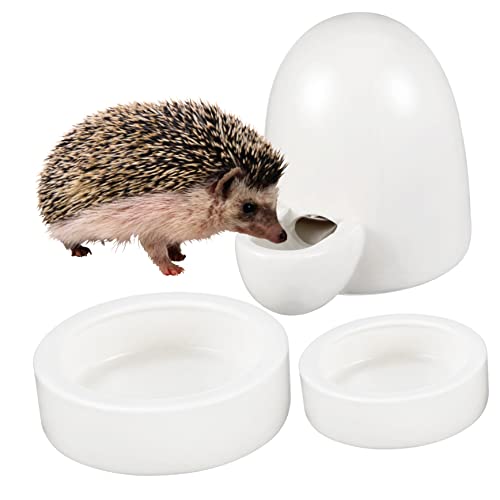 Milisten Hamster Futter und Wasserspender 3 Stück Keramik für Kleine Haustiere Wie Hamster Igel Chinchillas Platzsparend Tropffrei Milisten Hamster Futter und Wasserspender 3 Stück Keramik für Kleine Haustiere Wie Hamster Igel Chinchillas Platzsparend Tropffrei von Milisten