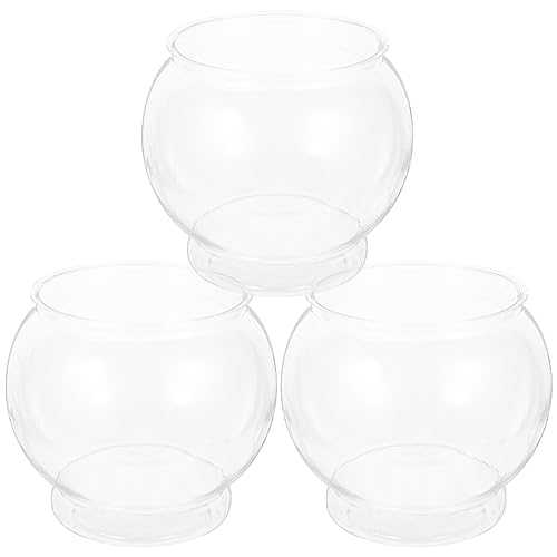 Milisten 3Stücke Teiliges Transparentes Desktop Fischtank aus Hochwertigem Kunststoff Kreative Fischschale für Aquarien Dekoration für Büro und Zuhause Milisten 3Stücke Teiliges Transparentes Desktop Fischtank aus Hochwertigem Kunststoff Kreative Fischschale für Aquarien Dekoration für Büro und Zuhause von Milisten