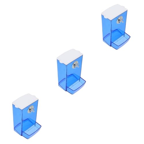 Milisten 3 Stücke Box Praktische Papagei Lebensmittel Feeder Vogel Feeder Für Käfig Automatische Vogel Fütterung Tasse Milisten 3 Stücke Box Praktische Papagei Lebensmittel Feeder Vogel Feeder Für Käfig Automatische Vogel Fütterung Tasse von Milisten