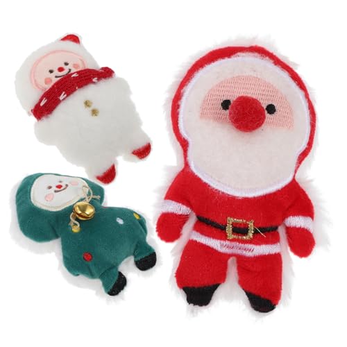 Milisten 3stücke Teiliges Weihnachts-katzenminze-spielzeugset Interaktive Kauspielzeuge Für Kätzchen Zur Zahnpflege Und Stressfreier Beschäftigung Inklusive Weihnachtsmann Schneemann Milisten 3stücke Teiliges Weihnachts-katzenminze-spielzeugset Interaktive Kauspielzeuge Für Kätzchen Zur Zahnpflege Und Stressfreier Beschäftigung Inklusive Weihnachtsmann Schneemann von Milisten