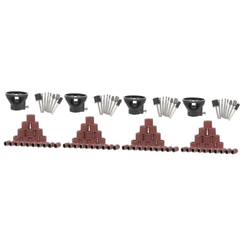 Milisten 4 Sätze Kreis zum Nagelpolieren Hundekrallen Trimmer Nagelschneideset für Welpen Nägel haustierpflege-Set pet Nail Grinder Krallenschneideset für Haustiere Katzen-Nagelpolierset von Milisten