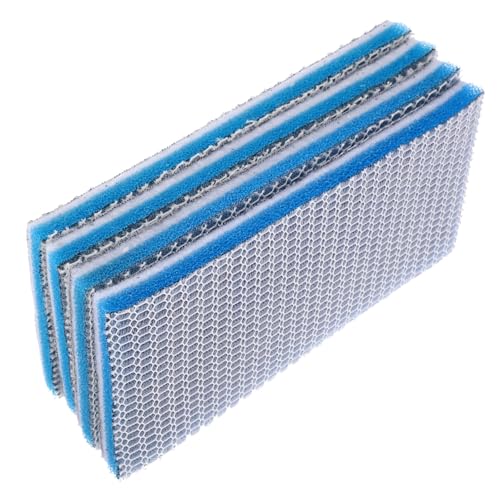Milisten 4 Stücke Schwamm Pad Polyester Fisch Tank Media Pad S Größe Hohe Dichte Net Cube Schwamm Milisten 4 Stücke Schwamm Pad Polyester Fisch Tank Media Pad S Größe Hohe Dichte Net Cube Schwamm von Milisten