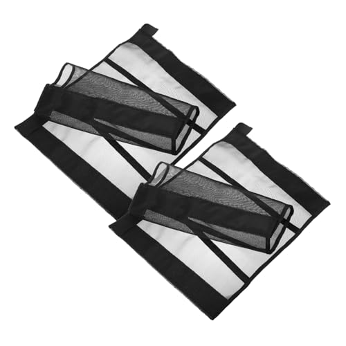 Milisten 4 Stück Atmungsaktive Pferde Leggings Teiliges Kühlende Mesh Fliegenstiefel mit Rutschfester Passform Effektiver Schutz gegen Mücken und Fliegen für Sommer und Outdoor Aktivitäten von Milisten