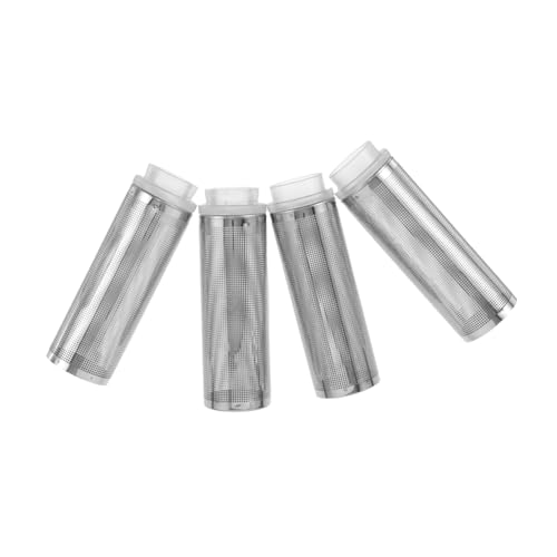 Milisten 4 Stück Edelstahl Aquarium Filter Einlassschutz Verschiedene Innendurchmesser Schutznetz für Garnelen Kleine Fische Leicht zu Reinigen Vielseitig für Süßwasser Aquarien Geeignet Milisten 4 Stück Edelstahl Aquarium Filter Einlassschutz Verschiedene Innendurchmesser Schutznetz für Garnelen Kleine Fische Leicht zu Reinigen Vielseitig für Süßwasser Aquarien Geeignet von Milisten